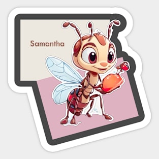 Little Samantha Sticker